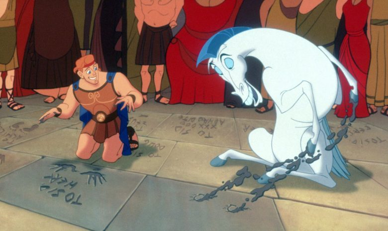 HERCULES, from left: Hercules, Pegasus, 1997, ©Walt Disney Pictures/courtesy Everett Collection