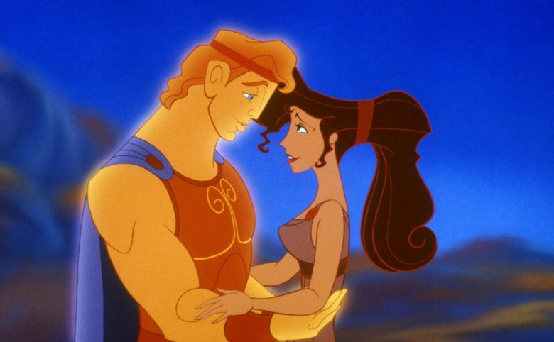 HERCULES, from left: Hercules, Megara, 1997, ©Walt Disney Pictures/courtesy Everett Collection