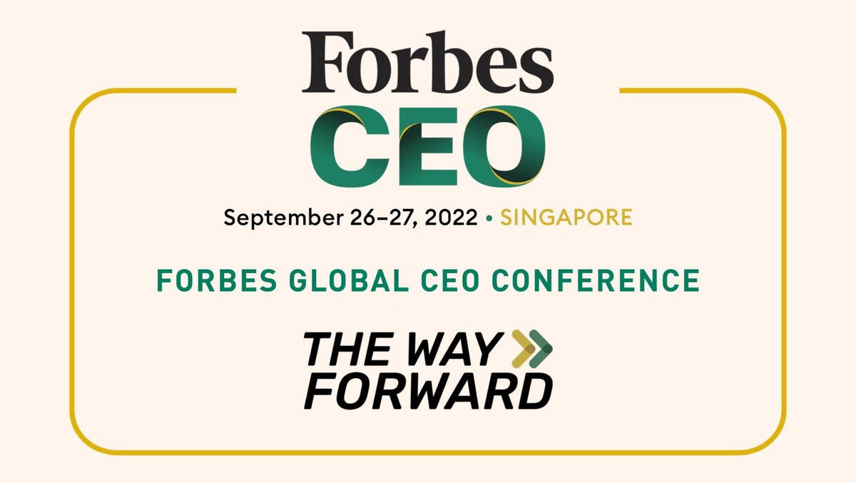 twentieth Forbes World CEO Convention To Be Held In Singapore