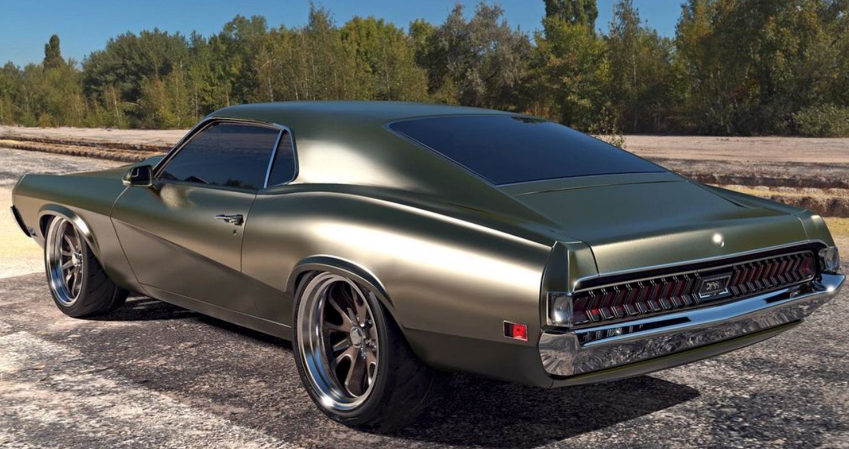 See The 1970 Mercury Cougar Get Remodeled With A 1969-Fashion Mustang Fastback Roof