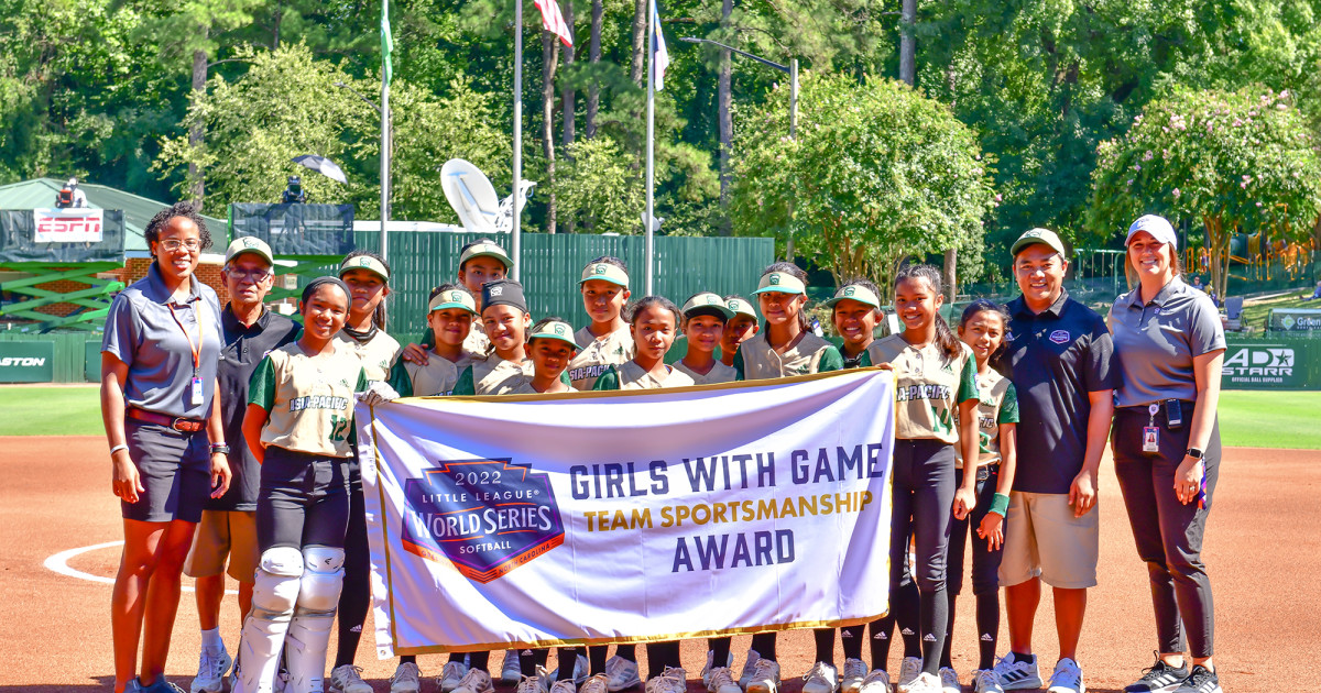 Negros Occidental Little League Earns 2022 Ladies with Sport Crew Sportsmanship Award