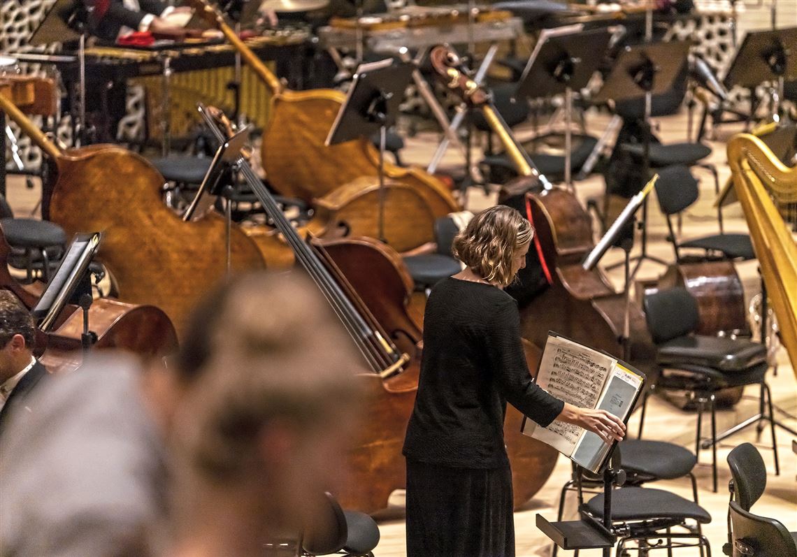 How the Pittsburgh Symphony’s librarian manages 1,200 kilos of sheet music throughout its European tour . The sheet music alone is 1,200