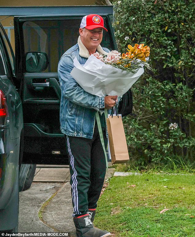 Karl Stefanovic wears a dishevelled tracksuit and his favorite scuffed monogrammed Uggs on his birthday