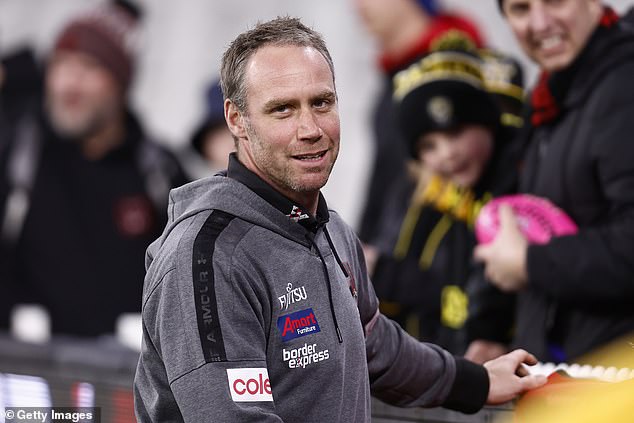 Essendon Bombers coach Ben Rutten brutally SACKED by the membership after disappointing season