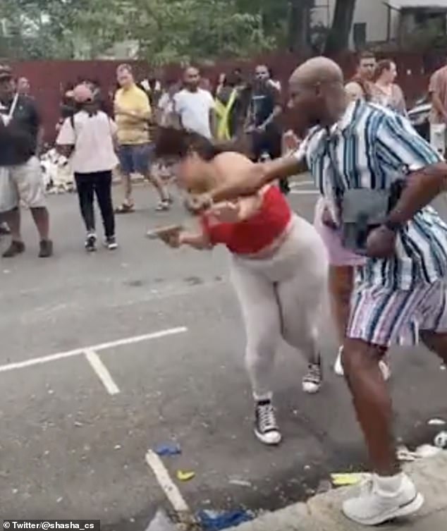 Notting Hill Carnage: Thug punches lady within the face in stunning video from carnival