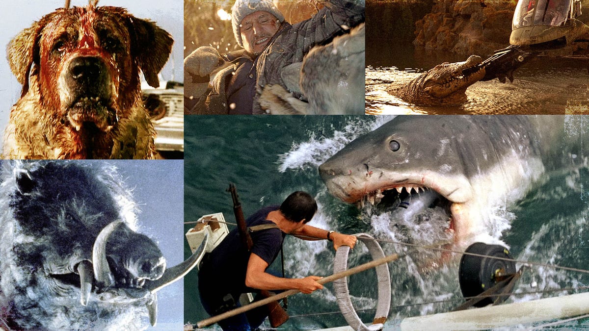 10 motion pictures with killer animals