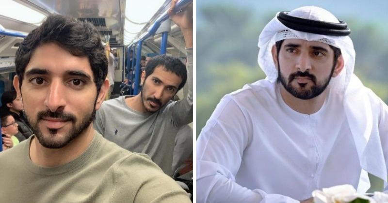 Dubai Crown Prince Takes London Tube