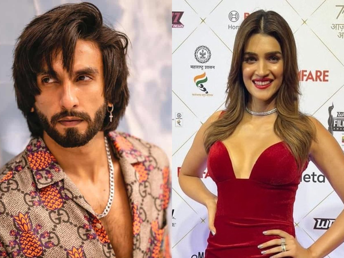 Ranveer Singh, Kriti Sanon win huge at Filmfare Awards 2022