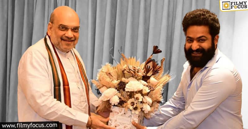 NTR assembly with Amit Shah turns as a gossip content material