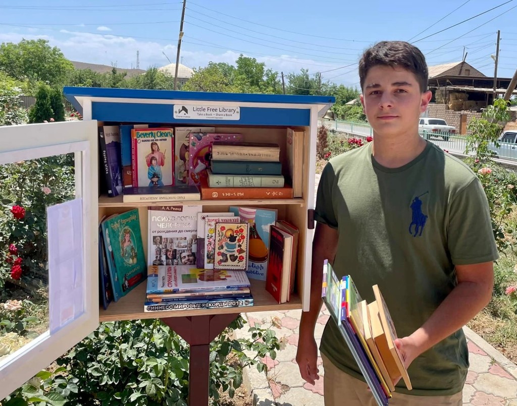 OC teen brings books, mini libraries to Armenia – Orange County Register