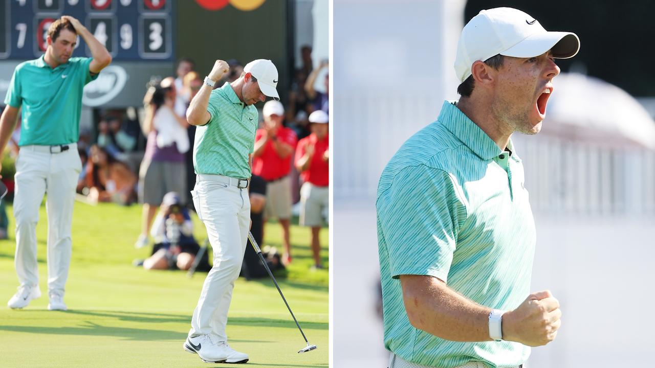 Rory McIlroy beats Scottie Scheffler, leaderboard, video