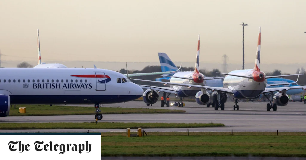 British Airways axes 10,000 flights and warns journey chaos to final till March