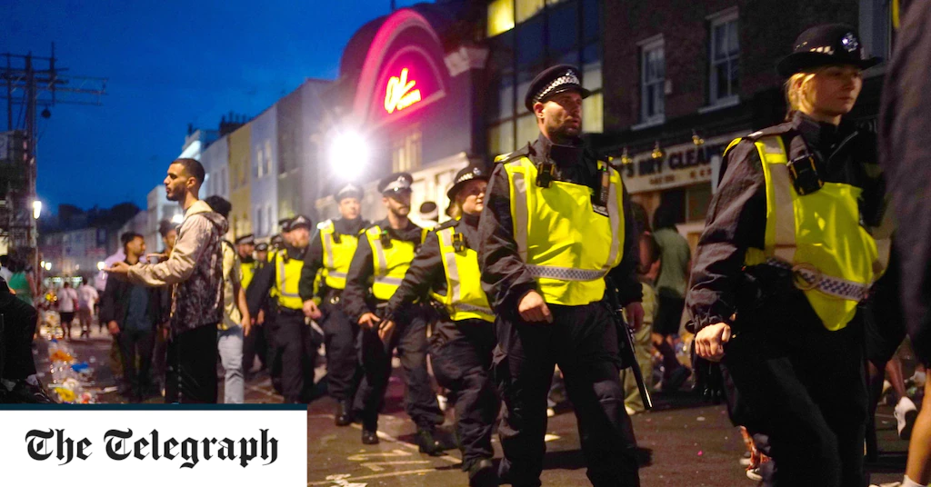 Police horse dies on responsibility at Notting Hill Carnival