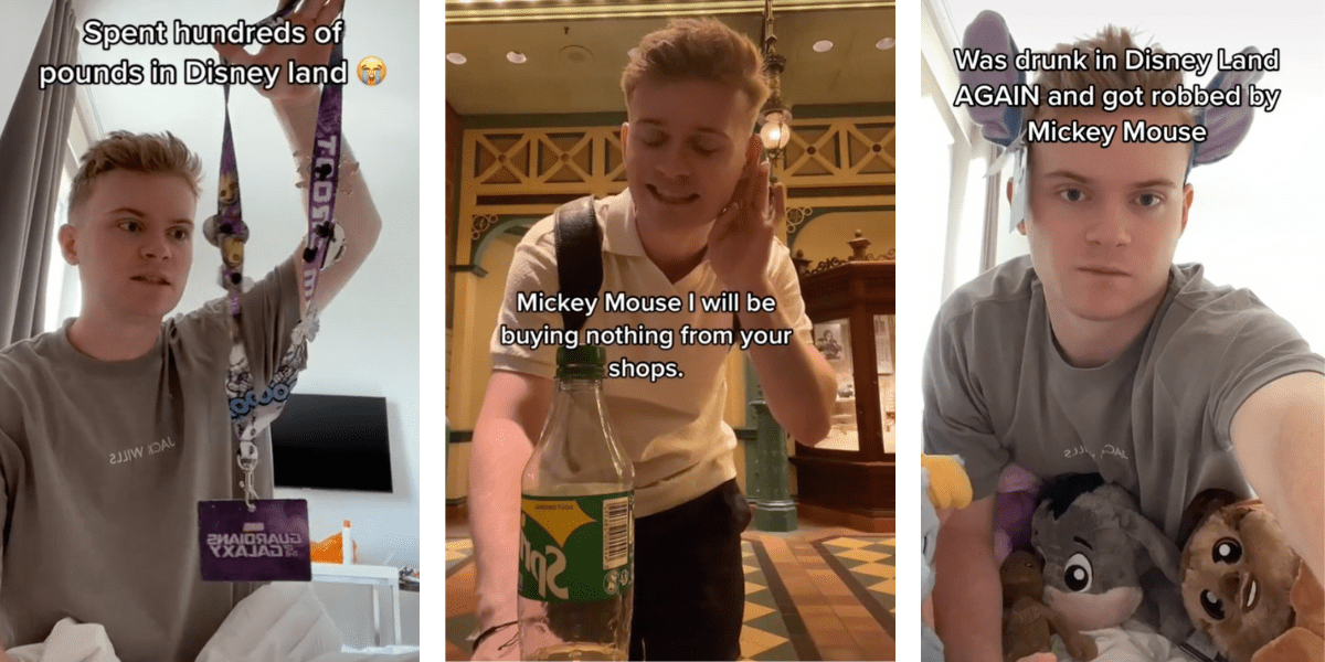 Influencer Goes Viral After Sneaking in Vodka, Drunkenly Spending Hundreds at Disney Park