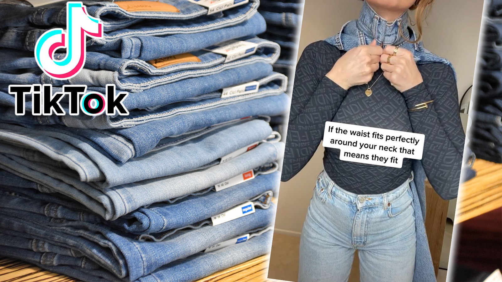 Genius TikTok hack helps shoppers see if jeans fit without trying them on