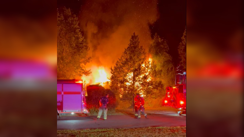 Coventry modular residence goes up in flames – WPRI.com