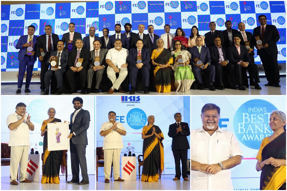 FE India’s Finest Financial institution Awards: Check out Nirmala Sitharaman together with different winners from the ceremony – PHOTOS