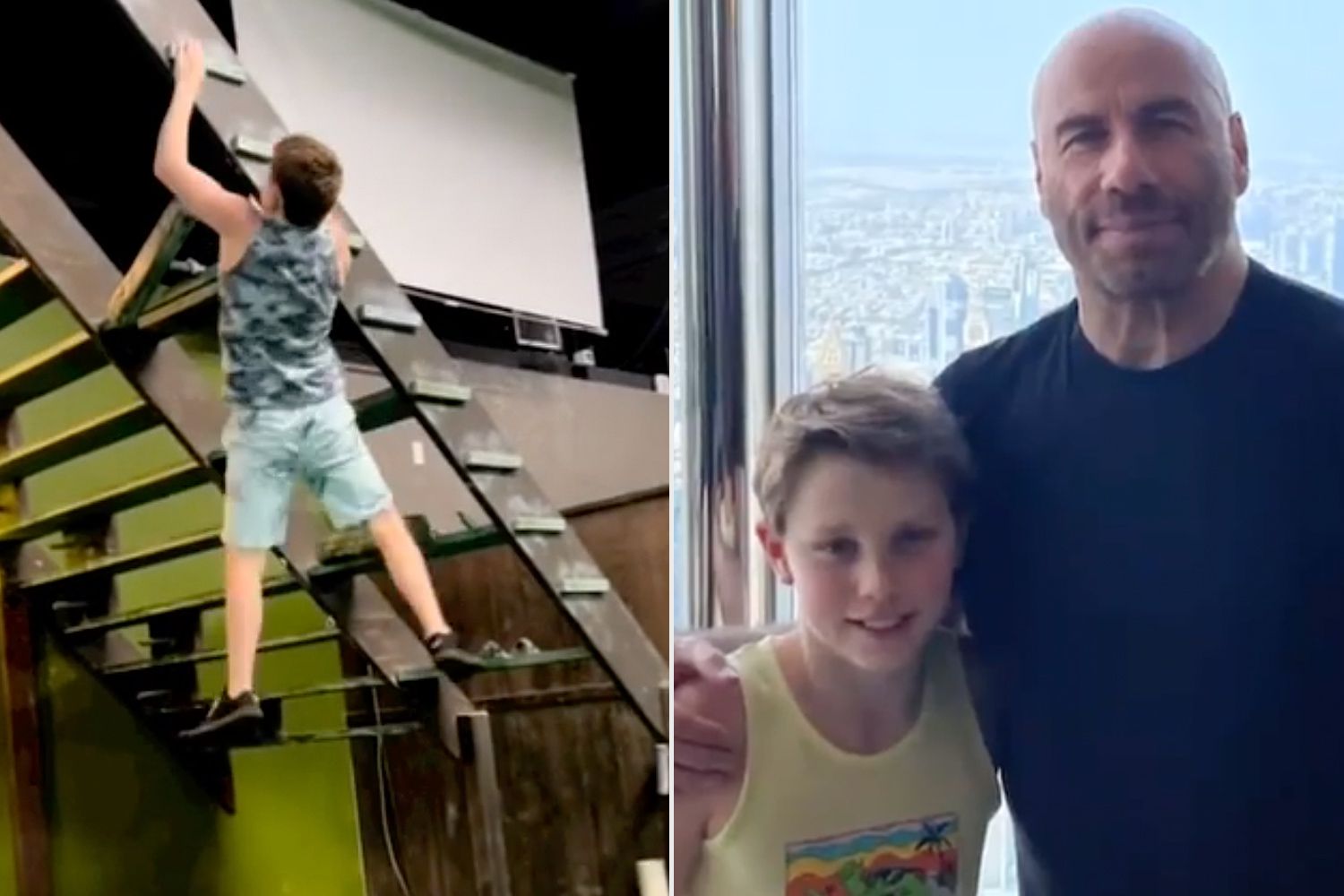 John Travolta Is ‘So Proud’ as Son Achieves New Ninja Coaching Stage