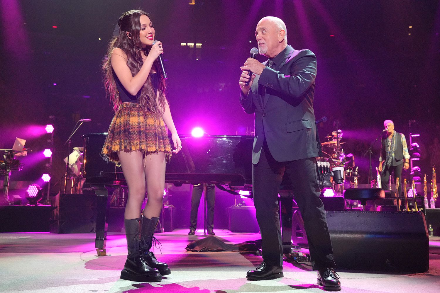 Olivia Rodrigo Performs at Billy Joel’s Madison Sq. Backyard Live performance