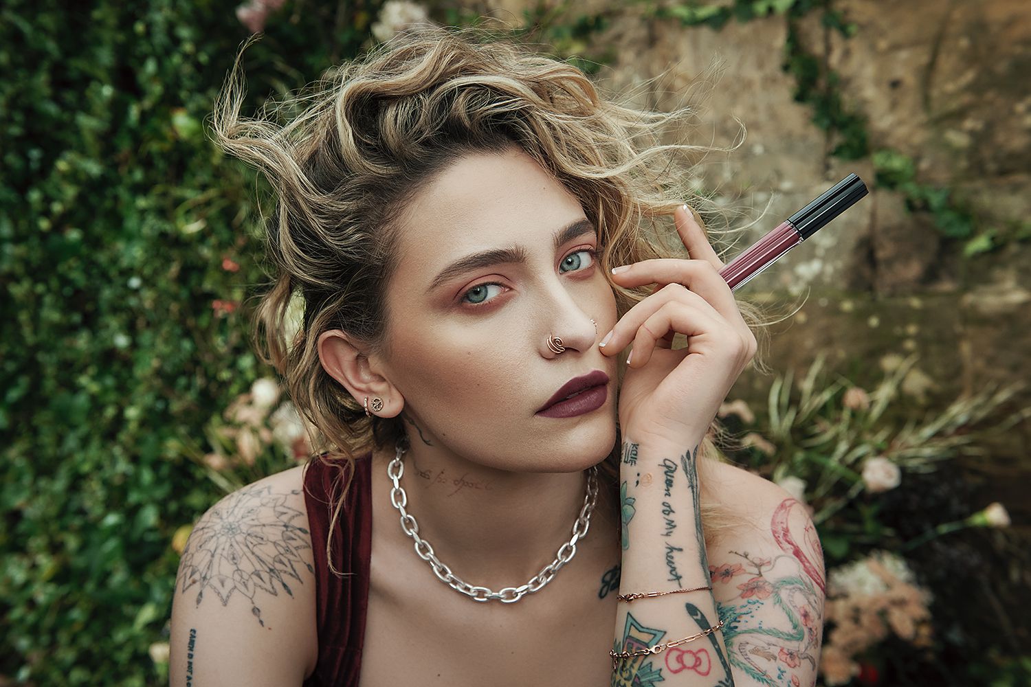 Paris Jackson Talks Starring in Second KVD Beauty Campaign