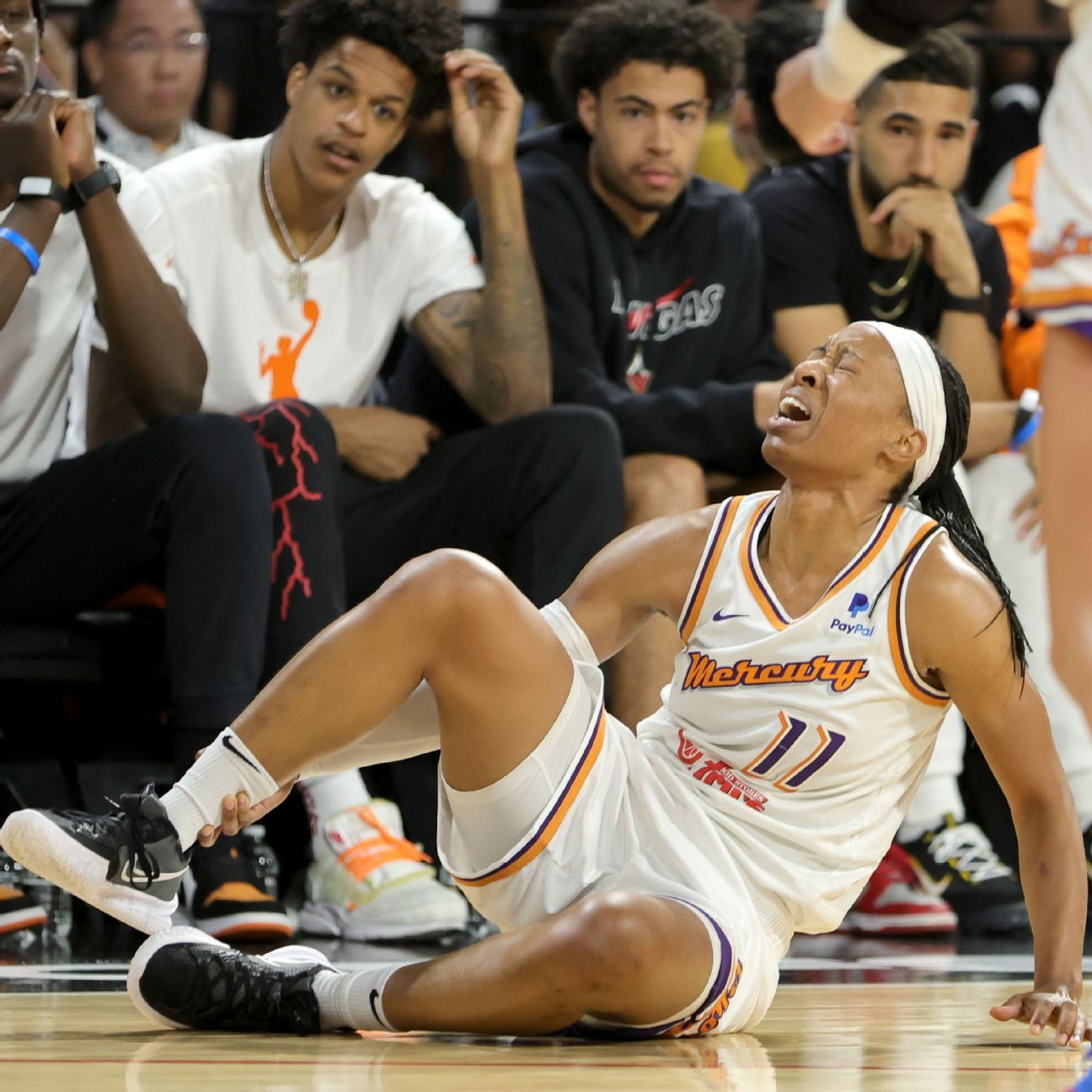 Phoenix Mercury guard Shey Peddy ruled out for Game 2 vs. Las Vegas Aces