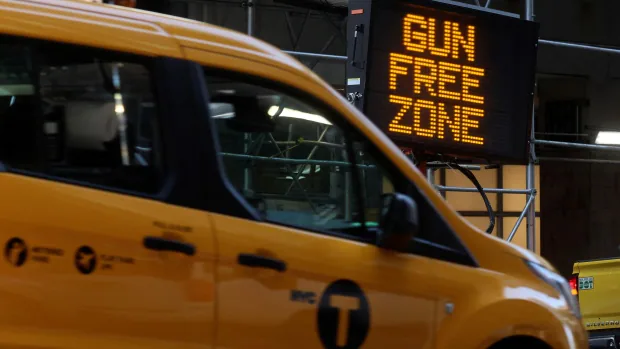 Occasions Sq. set to grow to be ‘gun-free zone’ below regulation taking impact Thursday