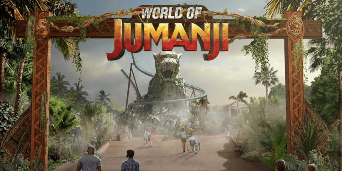 A ‘Jumanji’-Themed Amusement Park Is Coming Subsequent Yr!