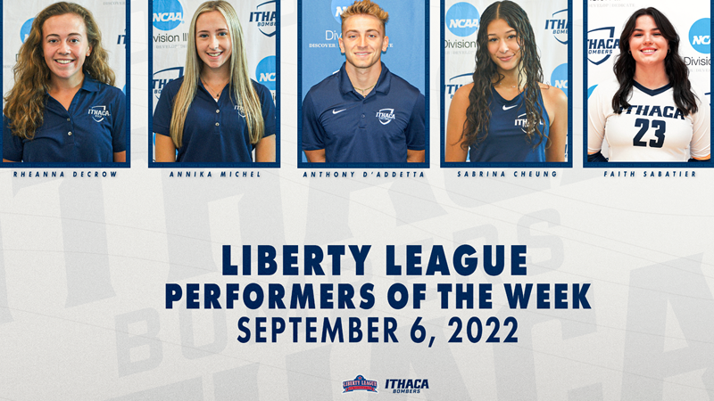 Opening Week of Fall Sports activities Produces 5 Liberty League Performers of the Week