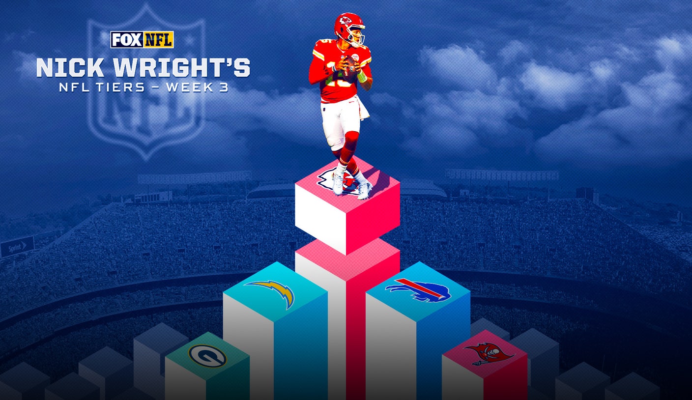 Chiefs, Payments high Nick Wright’s NFL tiers coming into Week 3