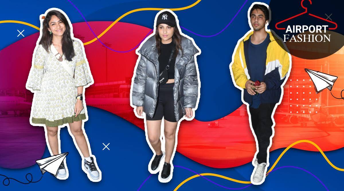 Airport trend: Parineeti Chopra to Aryan Khan, celebs hold it fashionable