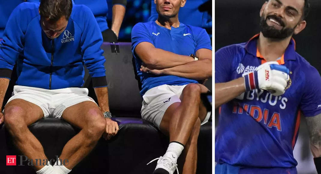 Virat Kohli: ‘Great thing about sport.’ Virat Kohli reacts to Roger Federer-Rafael Nadal’s teary-eyed second, calls it ‘most stunning sporting pic’