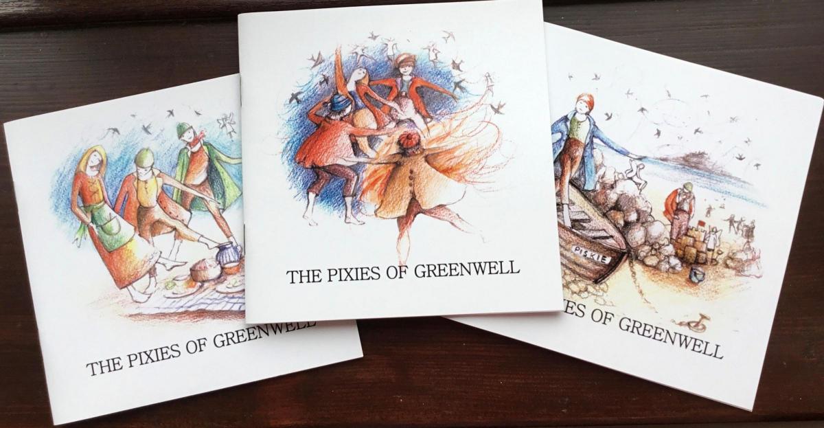 Girl releases fantasy books about pixies from Greenwell