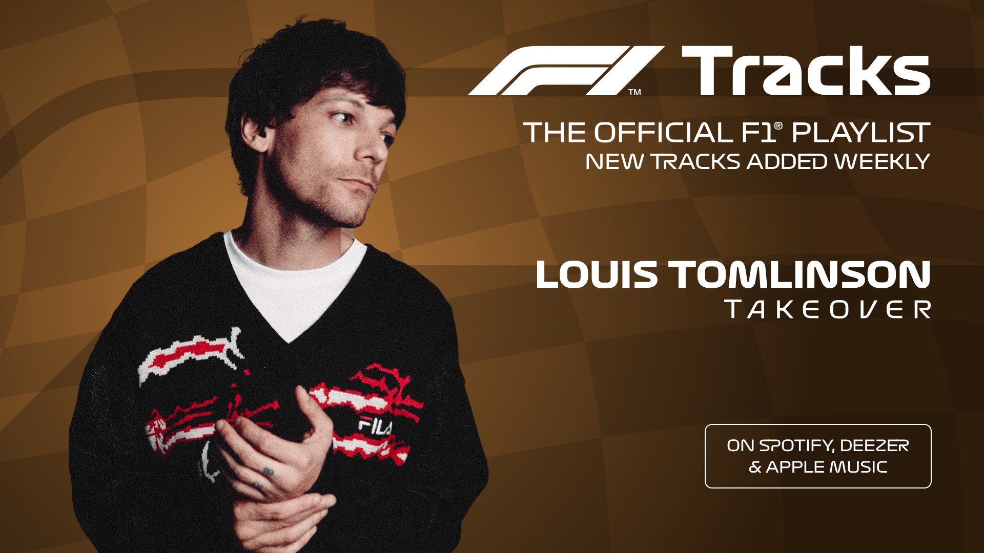 F1 TRACKS: Louis Tomlinson takes over the music for this weekend’s Italian Grand Prix