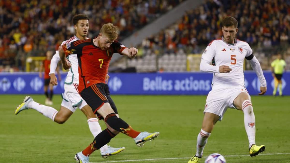 Lethal De Bruyne leads Belgium to 2-1 dwelling win over Wales