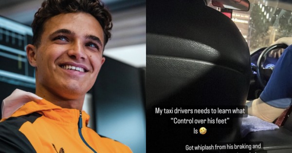 This cabby has F1’s Lando Norris commenting on his driving expertise , Singapore Information