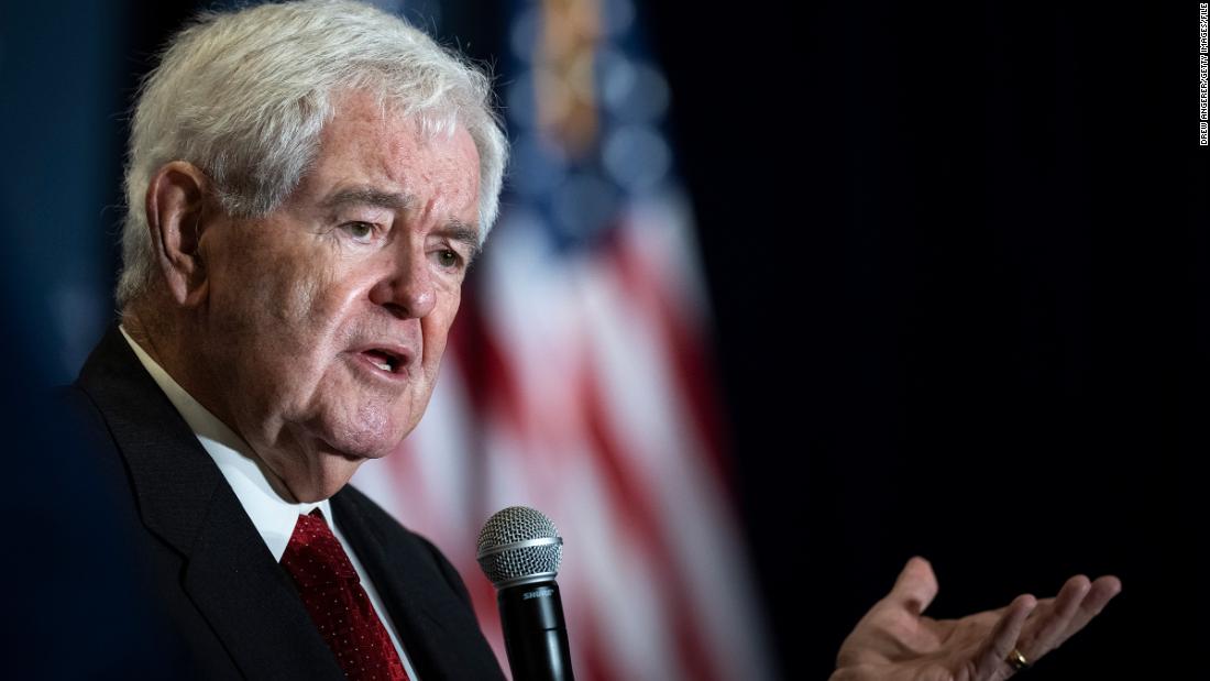 January 6 committee in search of cooperation from Newt Gingrich