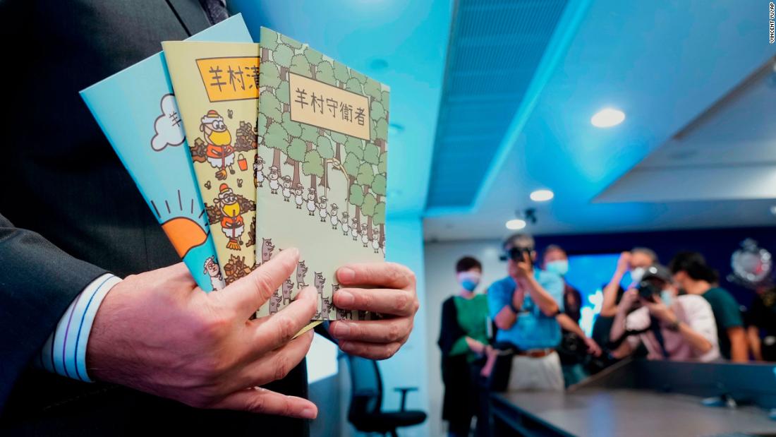 5 Hong Kong speech therapists convicted of sedition over kids’s books about wolves and sheep