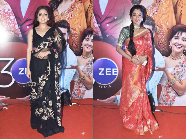 Rupali Ganguly, Drashti Dhami And Different Stars Lit Up An Awards Crimson Carpet Like This – NDTV