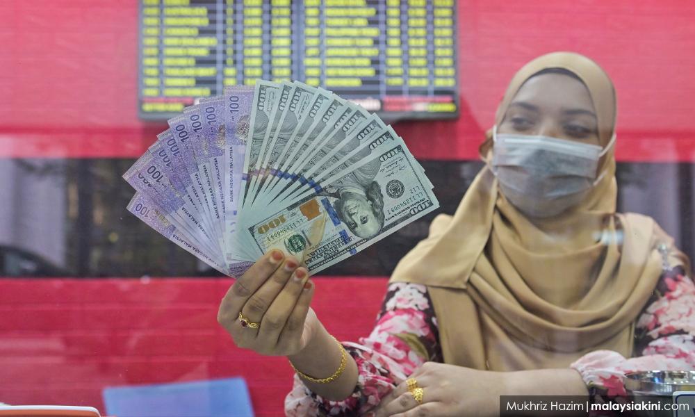 Ringgit slips to new all-time low at RM4.56