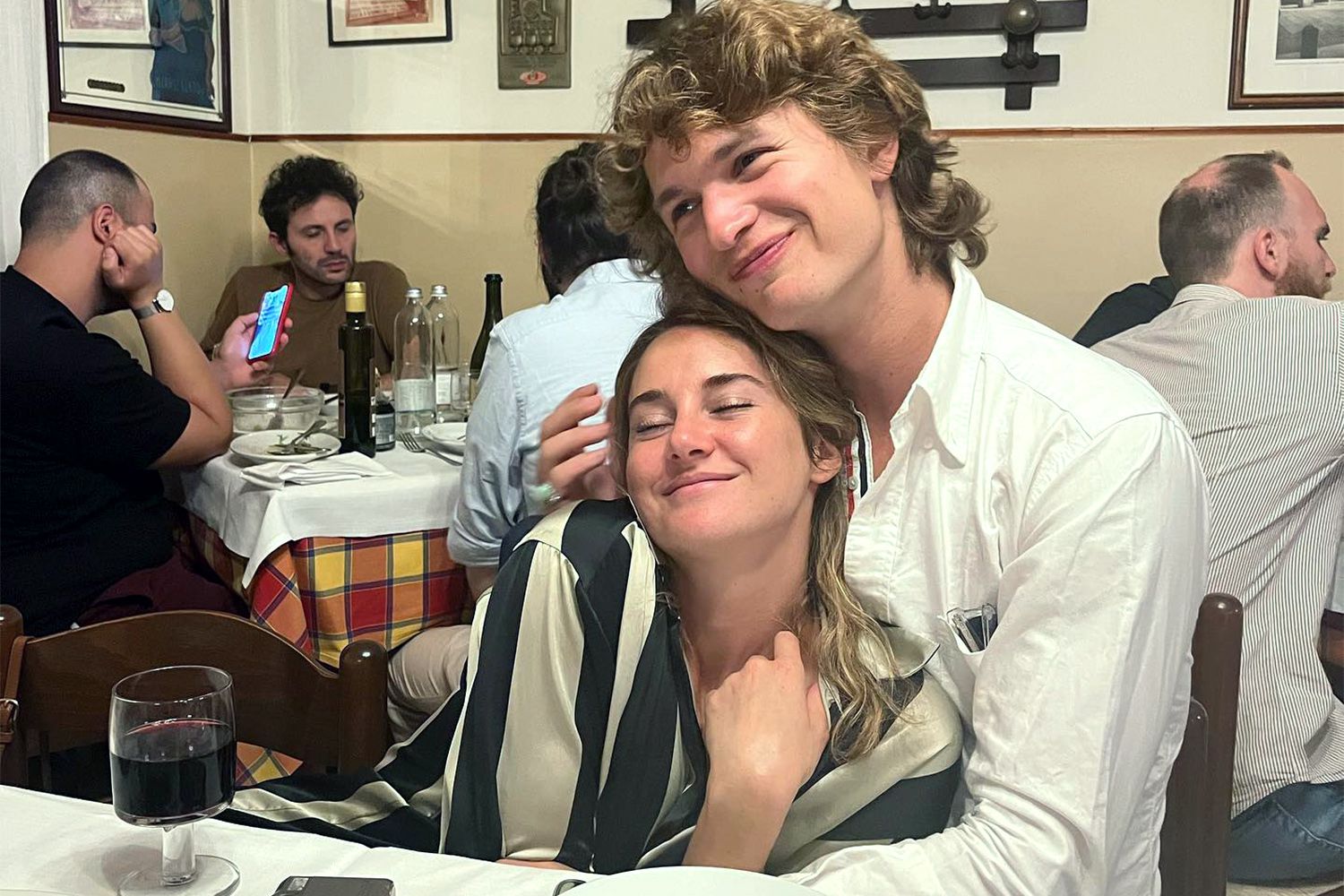 Ansel Elgort Shares Photos from Italian Tour with Shailene Woodley