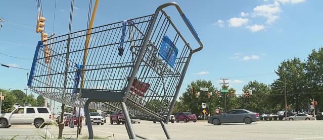 Purchasing carts creating hazards in Greensboro