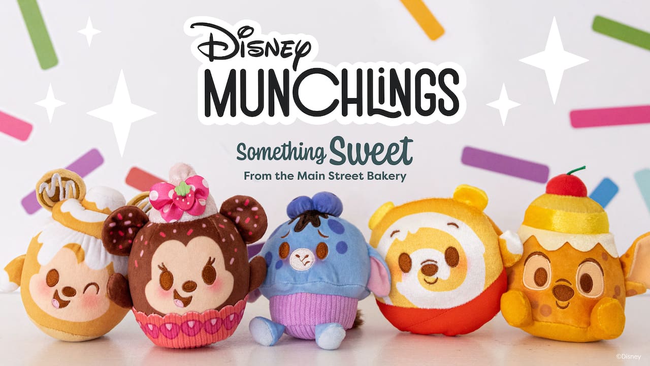 Disney Formally Launches “Munchlings,” an Lovable New Line of Collectible Plushes