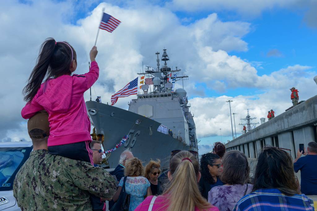 USS Harry S. Truman and its strike group are coming house