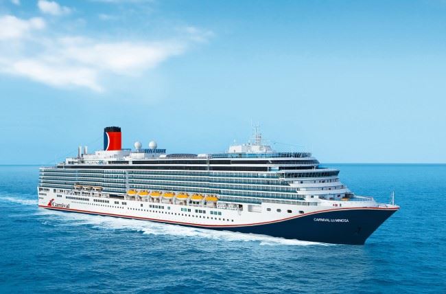 Carnival Luminosa Formally Joins Carnival Cruise Line Fleet