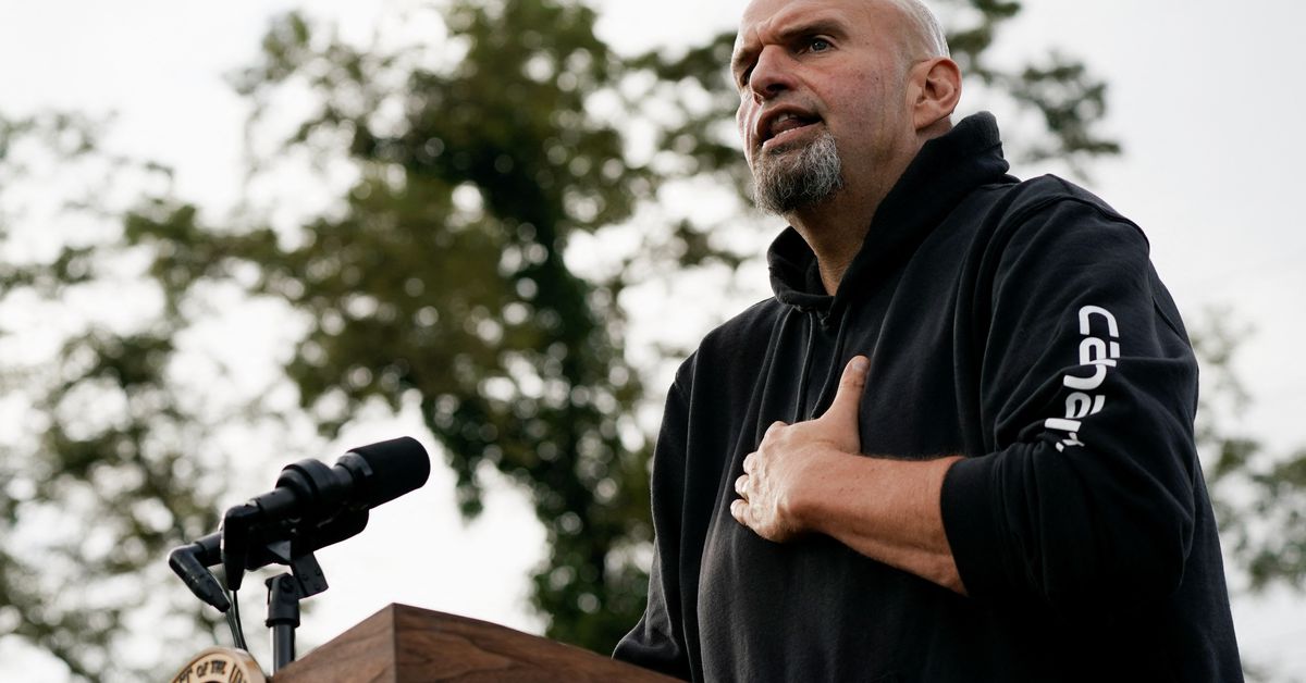 U.S. Senate hopeful Fetterman goals to quell well being fears at Pennsylvania rally