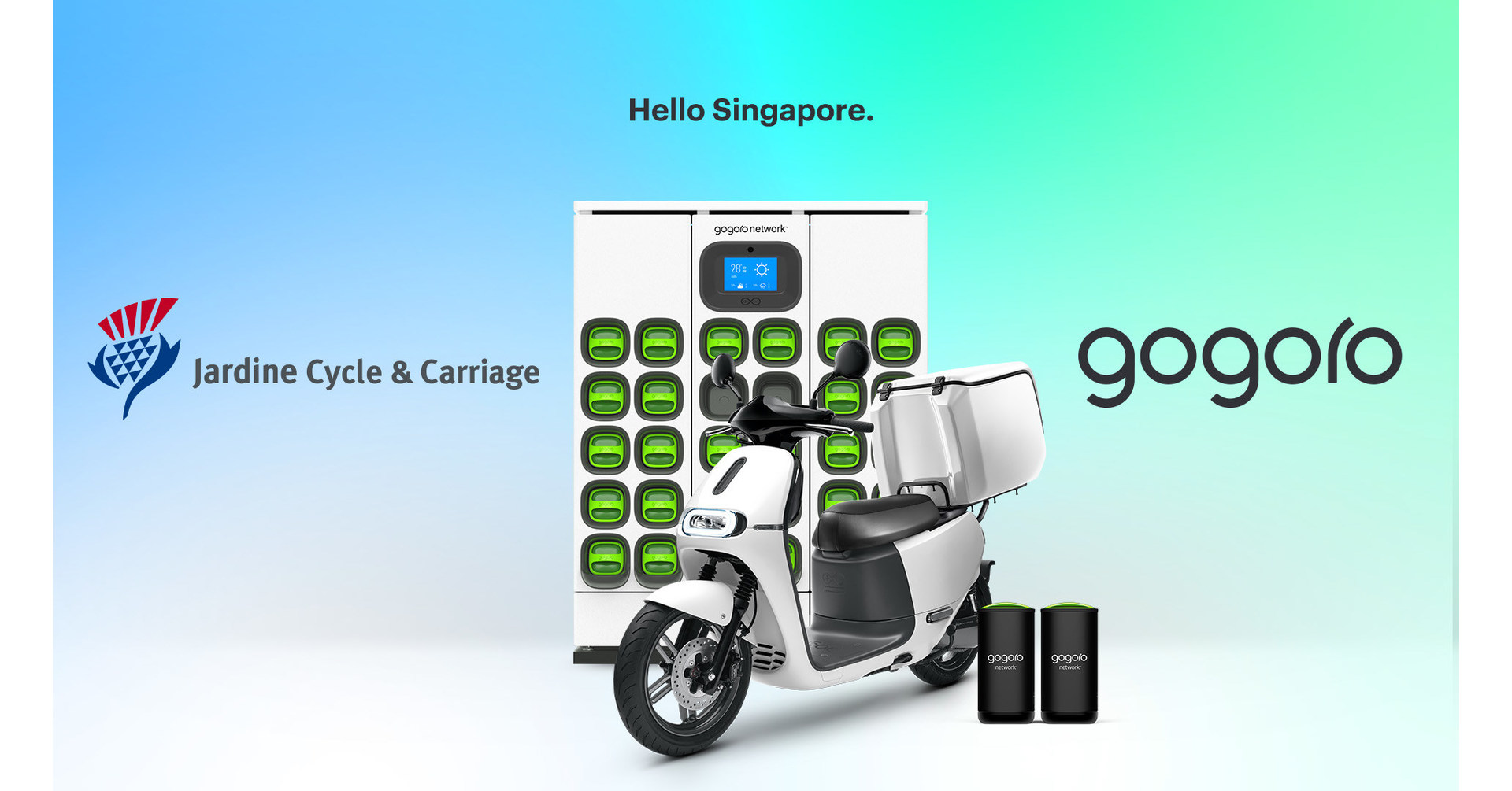 Singapore’s Land Transport Authority Awards Gogoro With Sandbox Pilot; Gogoro and Jardine Cycle & Carriage Announce Partnership for Electrical Two-Wheeled Autos and Battery Swapping in Singapore