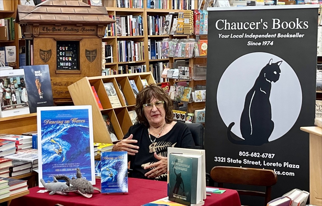 Heal the Ocean co-founder Hillary Hauser talks about new guide at Chaucer’s Books in Santa Barbara