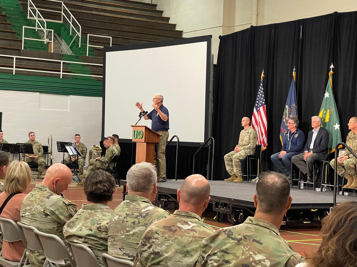 Sen. Cramer Welcomes House North Dakota Nationwide Guard Unit from Deployment