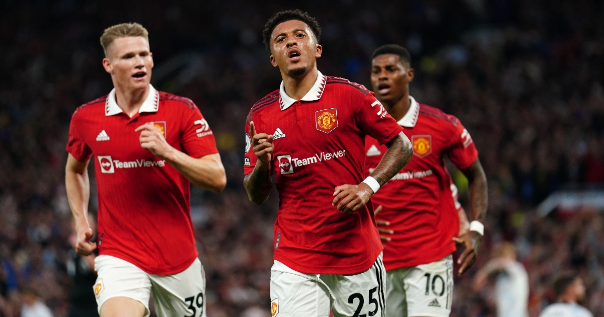 Jadon Sancho reveals secret to Man Utd revival and why gamers ‘loving’ life beneath Erik Ten Hag