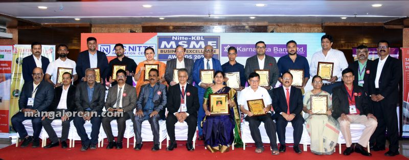 ‘Roshni Nilaya’ & ‘Inland Indoor’ Recipients of Nitte-KBL MSME Business Awards